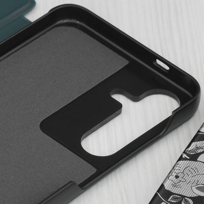 Deksel for Samsung Galaxy S25+ S936, Techsuit, eFold, Grønn