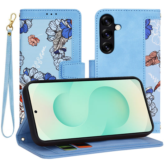 Deksel for Samsung Galaxy S25+ S936, Techsuit, FlipCraft, Blå