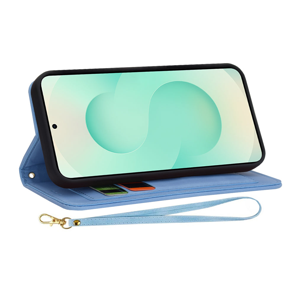 Deksel for Samsung Galaxy S25+ S936, Techsuit, FlipCraft, Blå