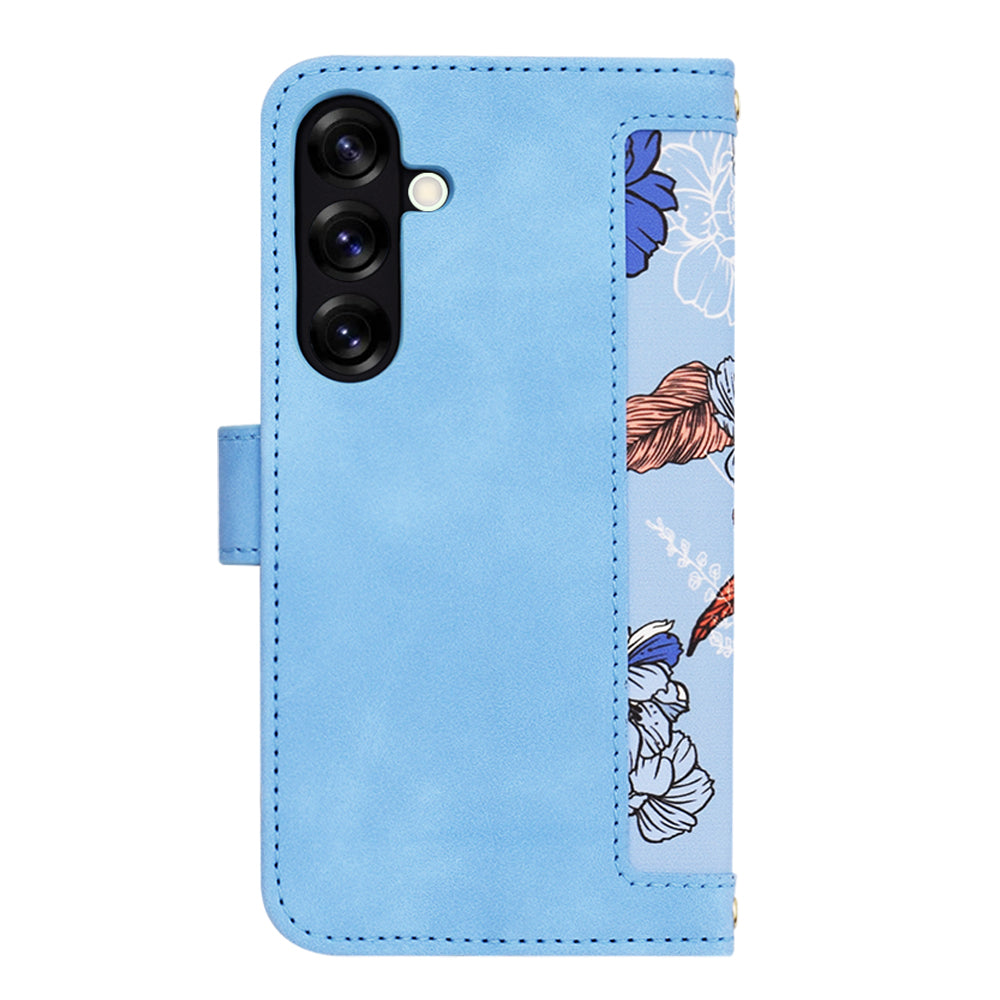Deksel for Samsung Galaxy S25+ S936, Techsuit, FlipCraft, Blå