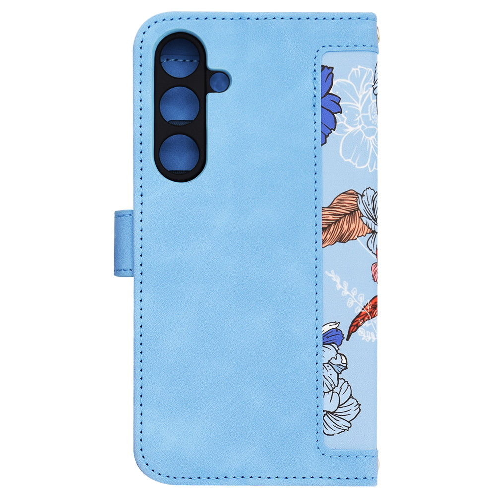 Deksel for Samsung Galaxy S25+ S936, Techsuit, FlipCraft, Blå