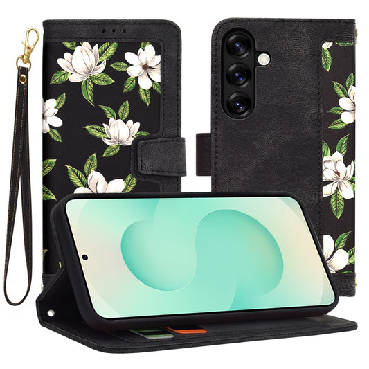Deksel for Samsung Galaxy S25+ S936, Techsuit, FlipCraft, Svart
