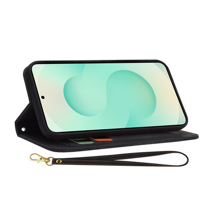 Deksel for Samsung Galaxy S25+ S936, Techsuit, FlipCraft, Svart
