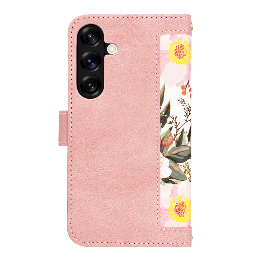 Deksel til Samsung Galaxy S25+ S936, Techsuit, FlipCraft, Rosa