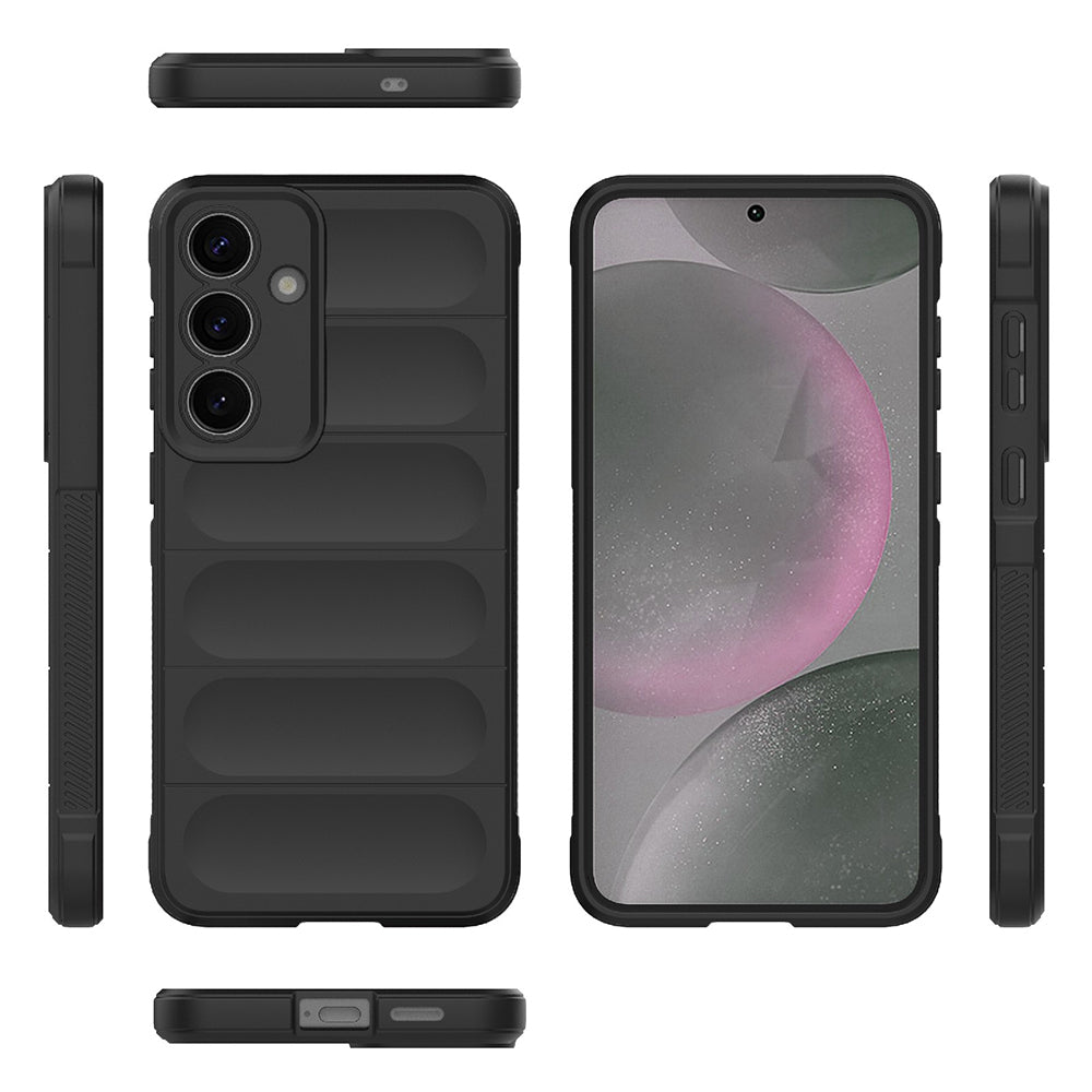 Deksel for Samsung Galaxy S25+ S936, Techsuit, Magic Shield, Svart