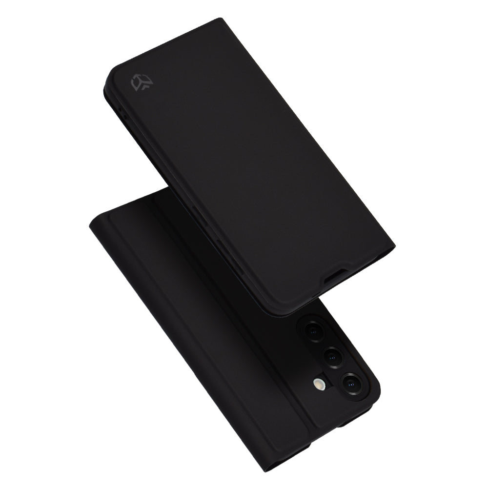 Deksel til Samsung Galaxy S25+ S936, Techsuit, Magskin Book, Svart