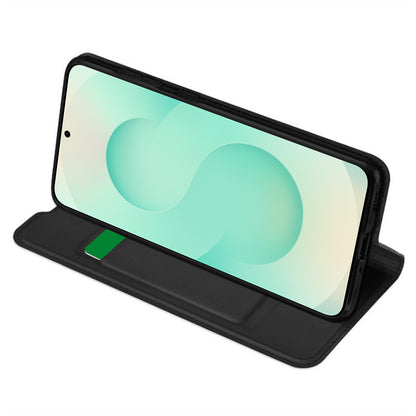 Deksel til Samsung Galaxy S25+ S936, Techsuit, Magskin Book, Svart