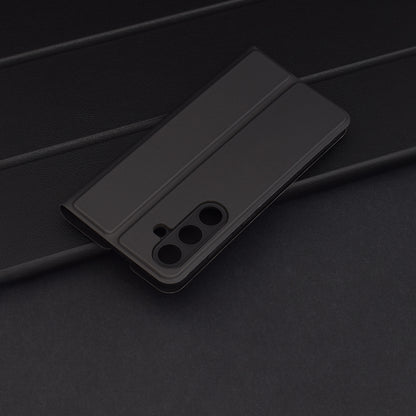Deksel til Samsung Galaxy S25+ S936, Techsuit, Magskin Book, Svart