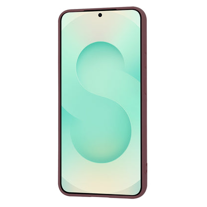 Deksel til Samsung Galaxy S25+ S936, Techsuit, SoftFlex, Burgunder