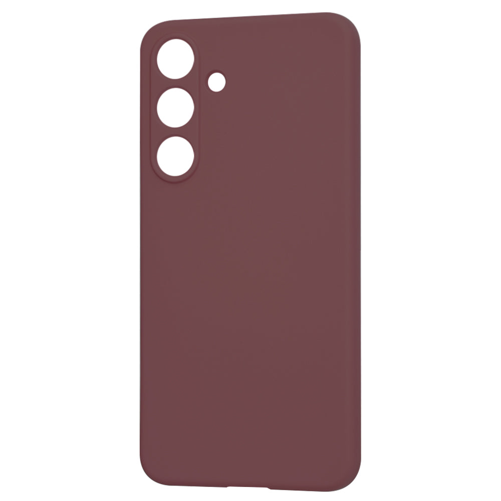 Deksel til Samsung Galaxy S25+ S936, Techsuit, SoftFlex, Burgunder
