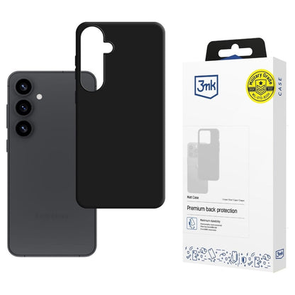 Deksel for Samsung Galaxy S25 S931, 3MK, Matt svart