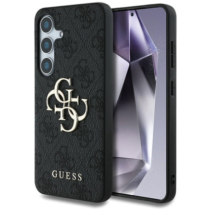 Deksel for Samsung Galaxy S25 S931, Guess, 4G Big Logo, Svart