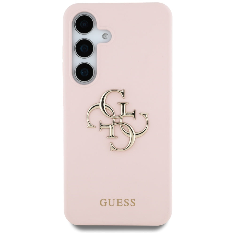 Deksel for Samsung Galaxy S25 S931, Guess, 4G Big, Rosa