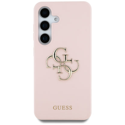 Deksel for Samsung Galaxy S25 S931, Guess, 4G Big, Rosa