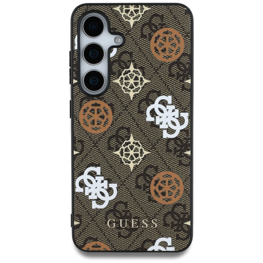 Deksel for Samsung Galaxy S25 S931, Guess, 4G Peony, Brun