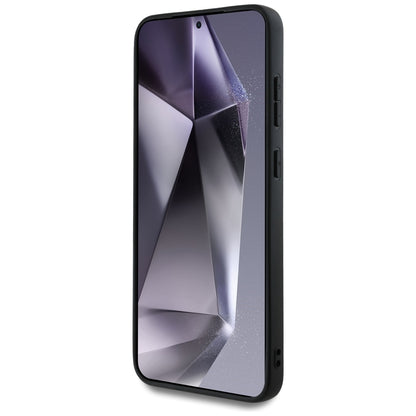 Deksel for Samsung Galaxy S25 S931, Guess, Glitter Big 4G Script, Svart