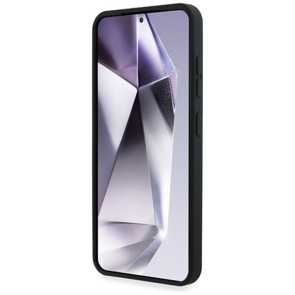 Deksel for Samsung Galaxy S25 S931, Karl Lagerfeld, Silicone Sign Metal Logo, Svart