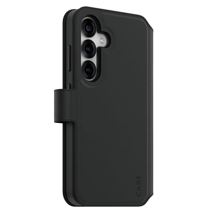 Deksel for Samsung Galaxy S25 S931, PanzerGlass, Care Feature Tango Two-in-One, Svart