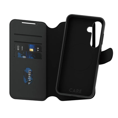 Deksel for Samsung Galaxy S25 S931, PanzerGlass, Care Feature Tango Two-in-One, Svart
