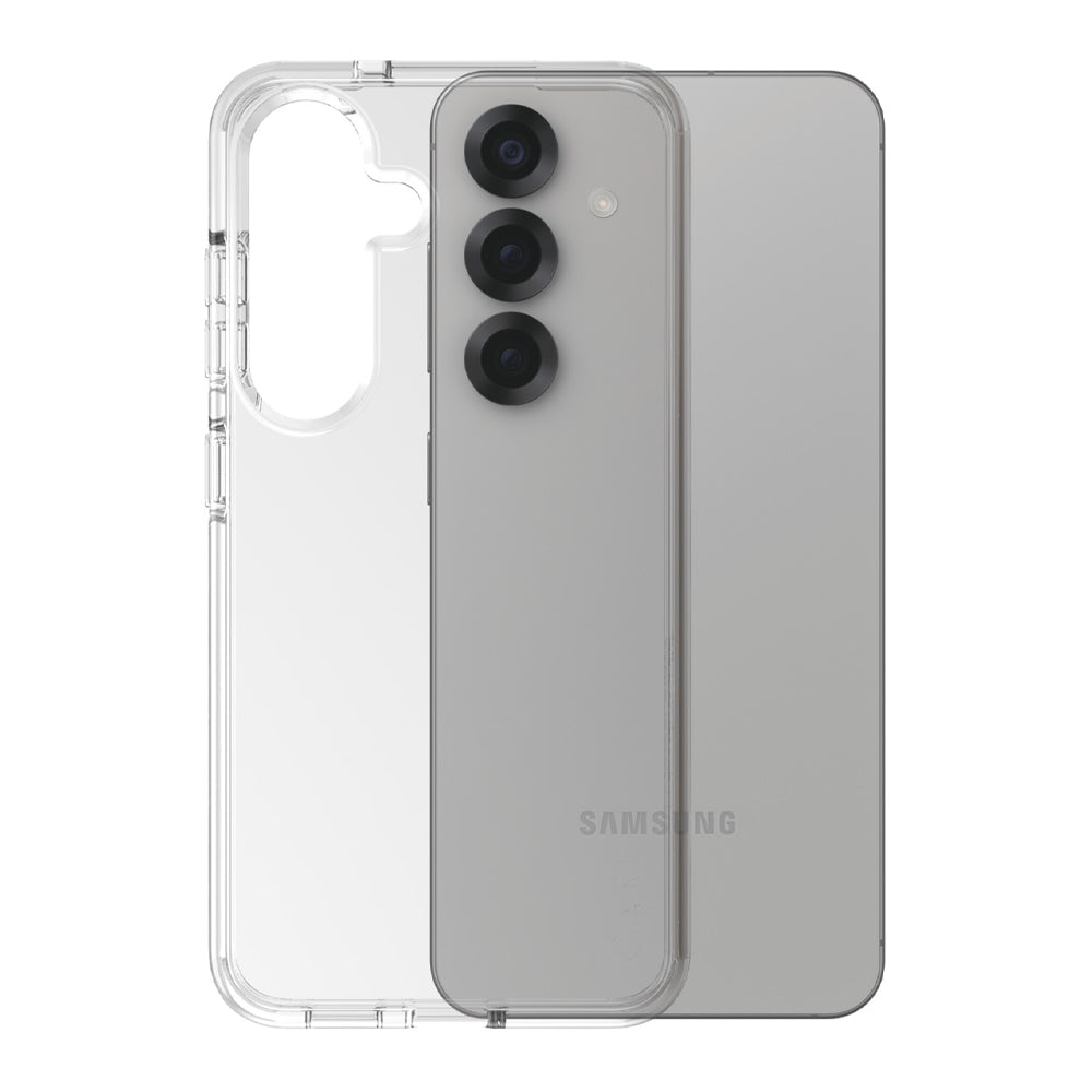 Deksel for Samsung Galaxy S25 S931, PanzerGlass, Care Urban Combat, Gjennomsiktig