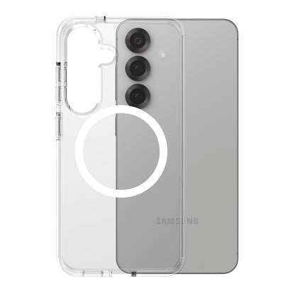 Deksel for Samsung Galaxy S25 S931, PanzerGlass, Care Urban Combat, Transparent Hvit