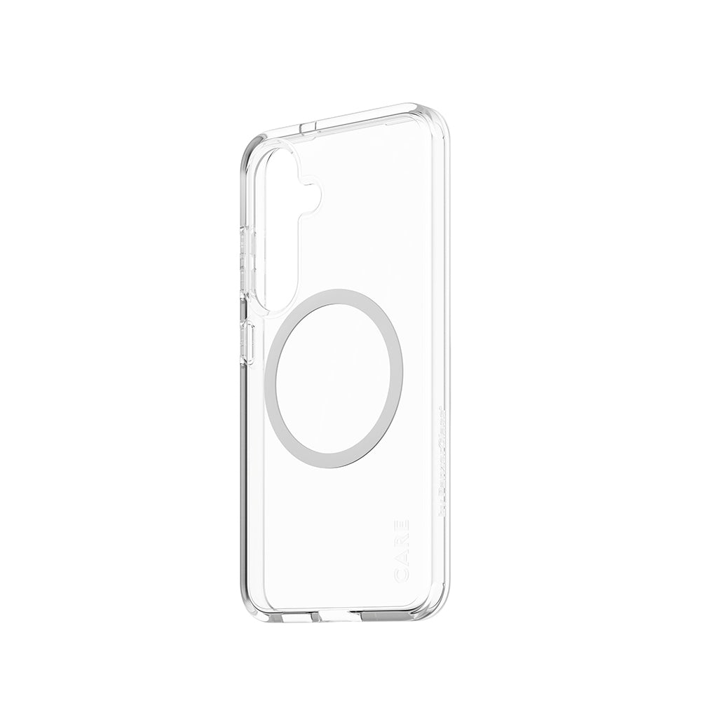 Deksel for Samsung Galaxy S25 S931, PanzerGlass, Care Urban Combat, Transparent Hvit