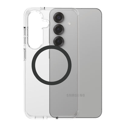 Deksel for Samsung Galaxy S25 S931, PanzerGlass, Care Urban Combat, Svart Transparent