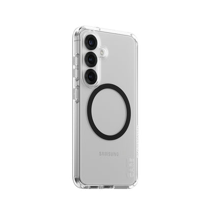 Deksel for Samsung Galaxy S25 S931, PanzerGlass, Care Urban Combat, Svart Transparent
