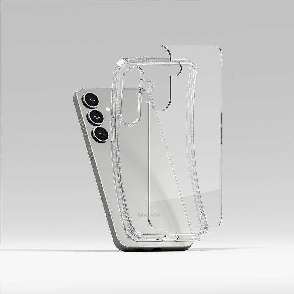 Deksel til Samsung Galaxy S25 S931, Ringke, Fusion, Transparent