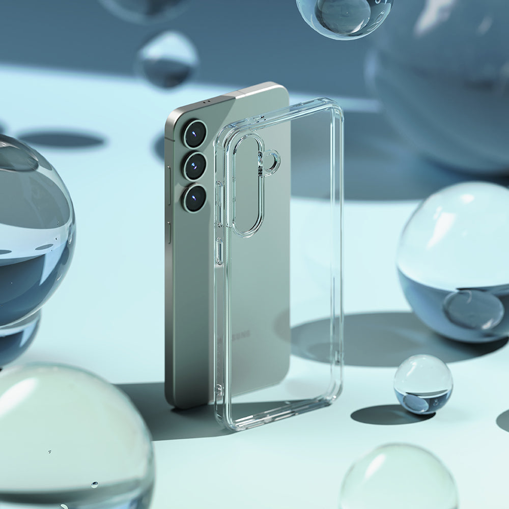 Deksel til Samsung Galaxy S25 S931, Ringke, Fusion, Transparent