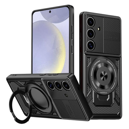 Deksel for Samsung Galaxy S25 S931 / S24 S921, Techsuit, RuggedCam, Svart