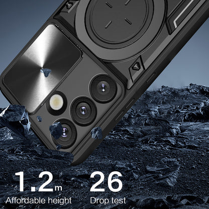 Deksel til Samsung Galaxy S25 S931, Techsuit, CamGuard Pro, Lilla