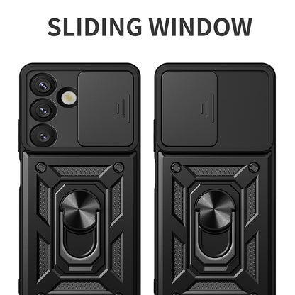 Deksel for Samsung Galaxy S25 S931, Techsuit, CamShield, Svart
