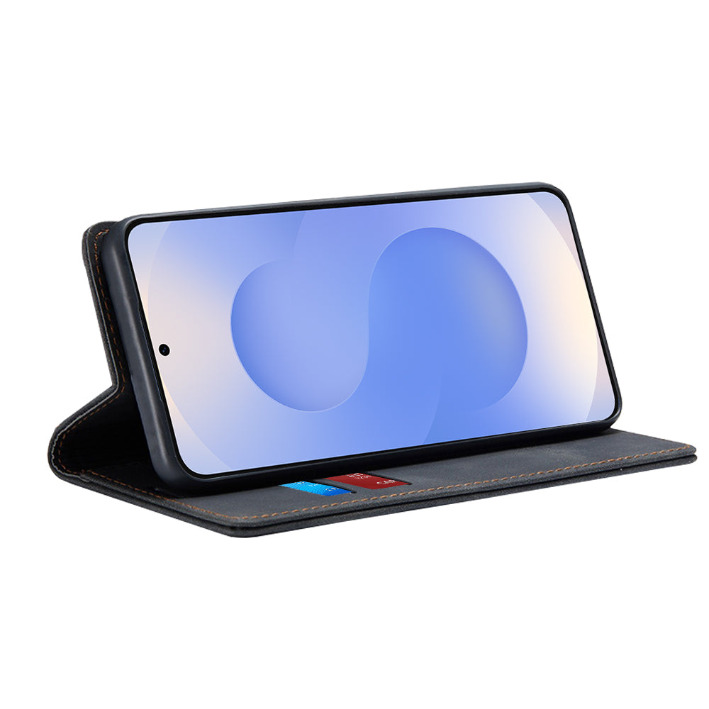 Deksel til Samsung Galaxy S25 S931, Techsuit, Confy, Svart