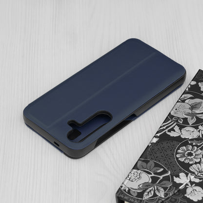 Deksel for Samsung Galaxy S25 S931, Techsuit, eFold, Mørk Blå