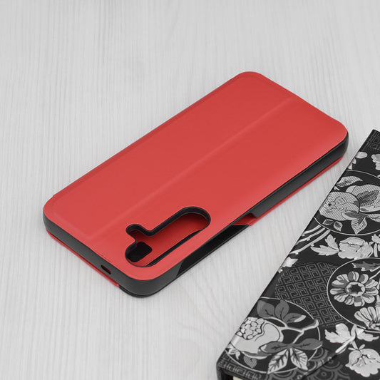Deksel for Samsung Galaxy S25 S931, Techsuit, eFold, Rød