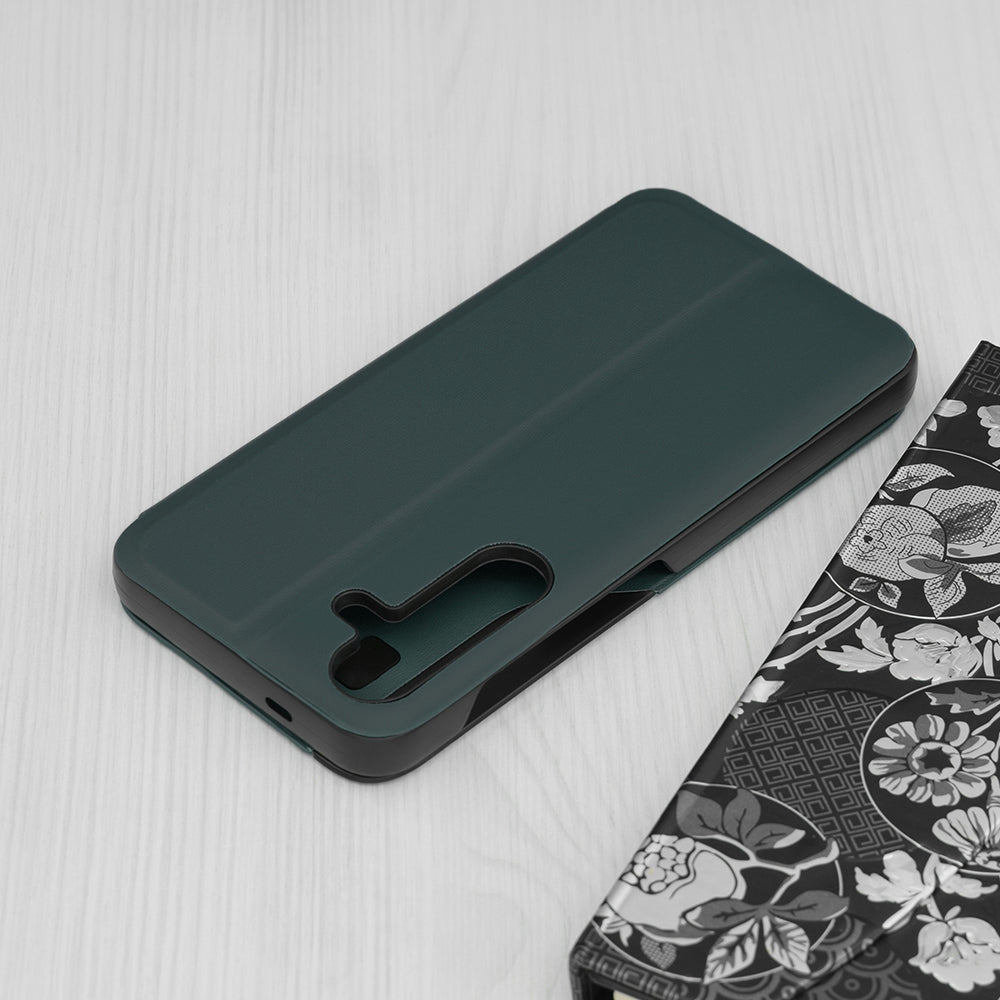 Deksel for Samsung Galaxy S25 S931, Techsuit, eFold, Grønn