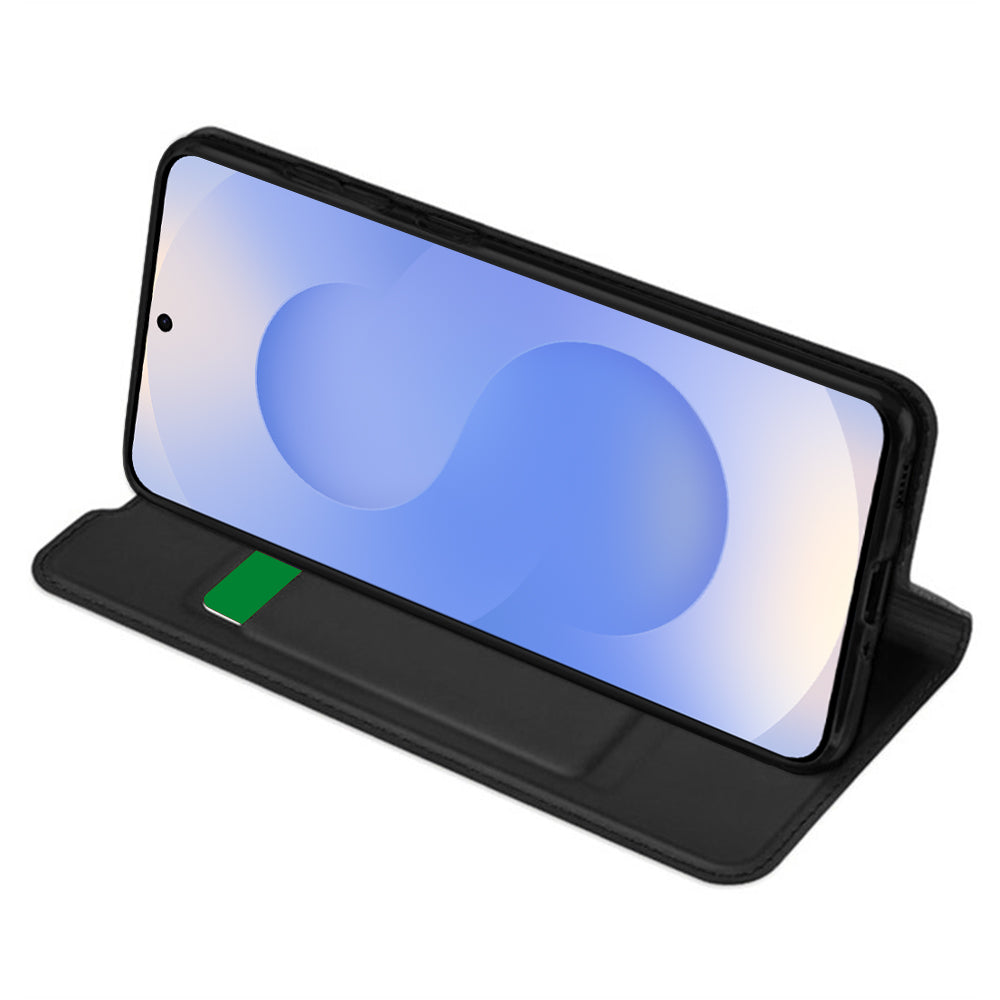 Deksel til Samsung Galaxy S25 S931, Techsuit, Magskin Book, Svart
