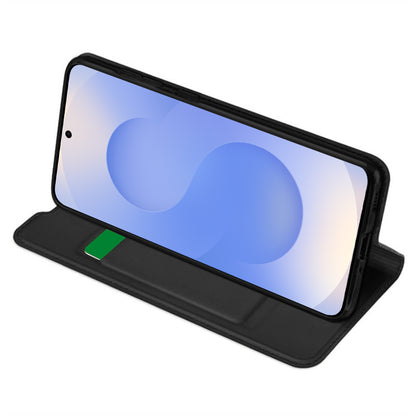 Deksel til Samsung Galaxy S25 S931, Techsuit, Magskin Book, Svart
