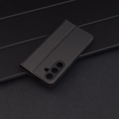 Deksel til Samsung Galaxy S25 S931, Techsuit, Magskin Book, Svart