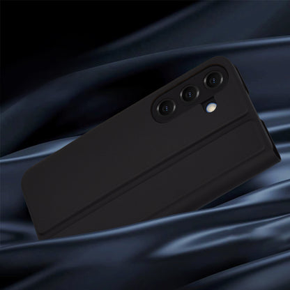 Deksel til Samsung Galaxy S25 S931, Techsuit, Magskin Book, Svart