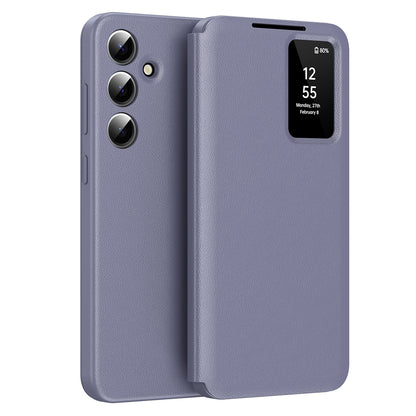 Deksel for Samsung Galaxy S25 S931, Techsuit, SmartView, Lilla