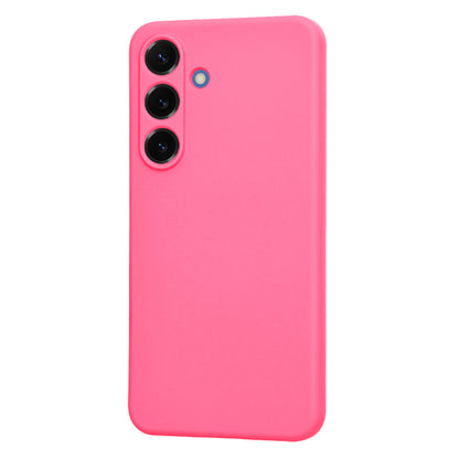 Deksel til Samsung Galaxy S25 S931, Techsuit, SoftFlex, Mørk Rosa