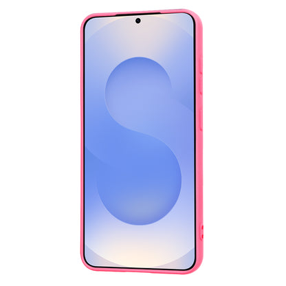 Deksel til Samsung Galaxy S25 S931, Techsuit, SoftFlex, Mørk Rosa