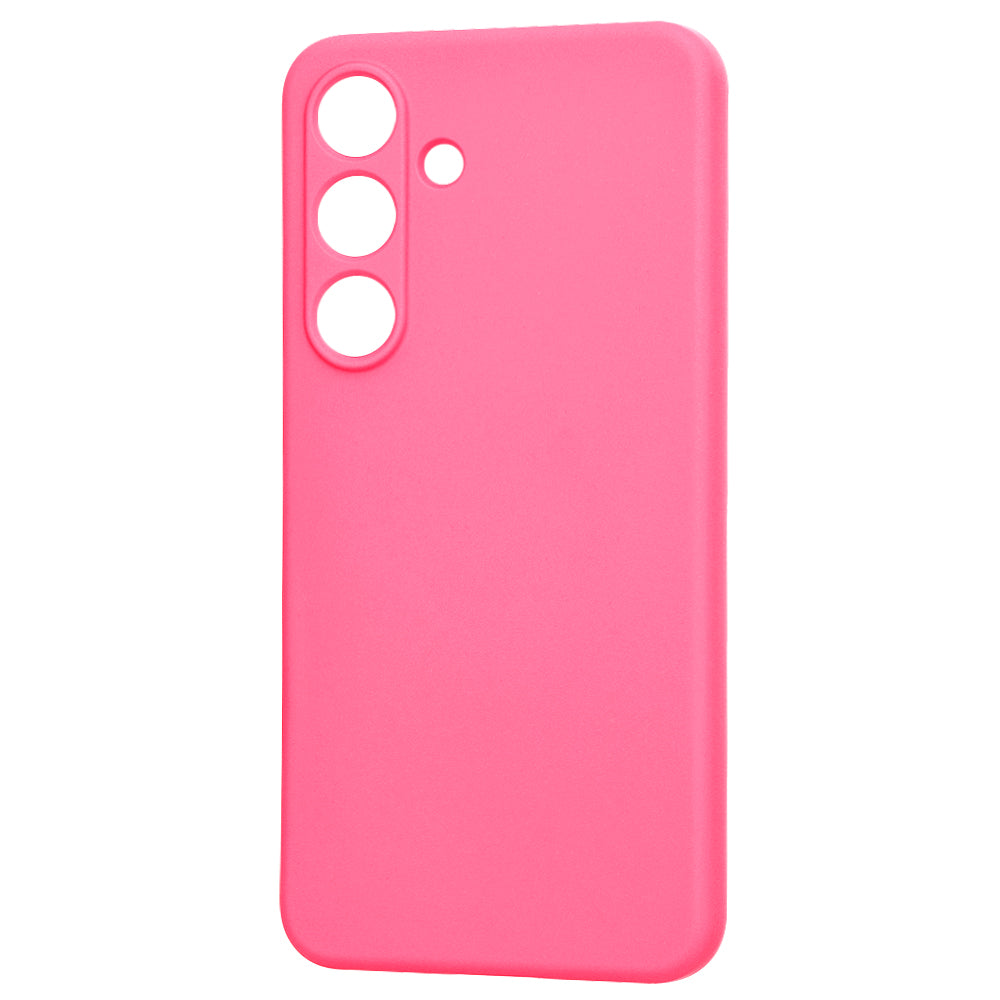 Deksel til Samsung Galaxy S25 S931, Techsuit, SoftFlex, Mørk Rosa