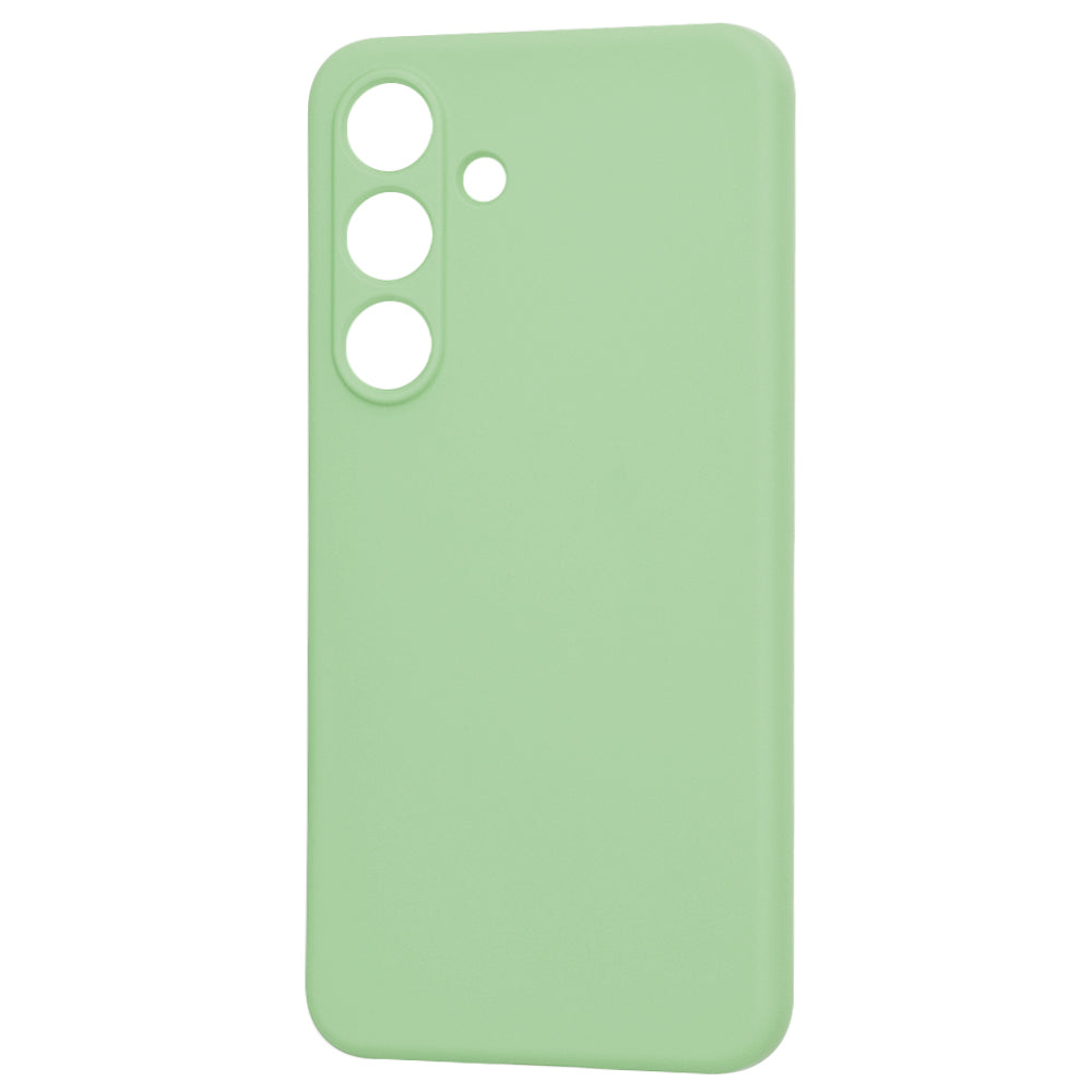 Deksel til Samsung Galaxy S25 S931, Techsuit, SoftFlex, Lys grønn