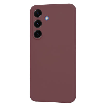 Deksel til Samsung Galaxy S25 S931, Techsuit, SoftFlex, Burgunder
