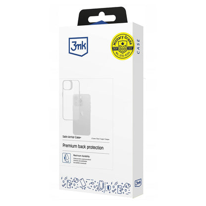 Deksel til Samsung Galaxy S25 Ultra S938, 3MK, Armor, Transparent