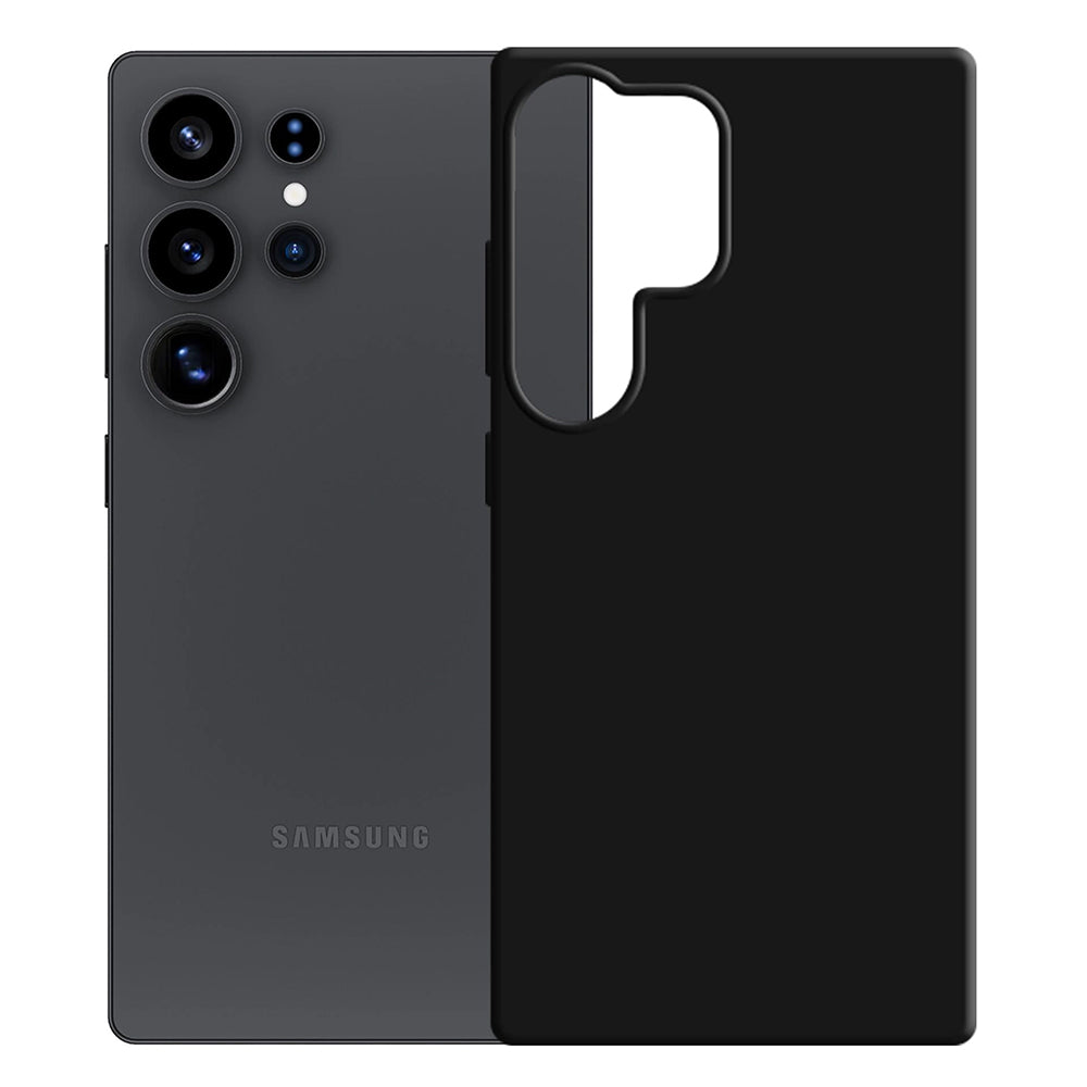 Deksel for Samsung Galaxy S25 Ultra S938, 3MK, silikon, svart