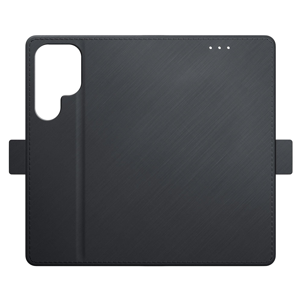 Deksel for Samsung Galaxy S25 Ultra S938, 3MK, Lommebok, Svart